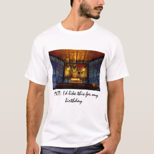 T-shirt HINT : Je voudrais ceci pour mon anniversaire - Be