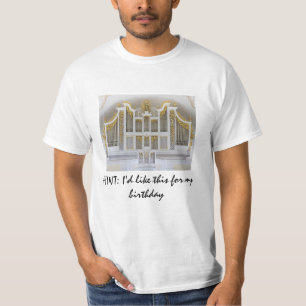 T-shirt HINT : Je voudrais ceci pour mon anniversaire - Sc