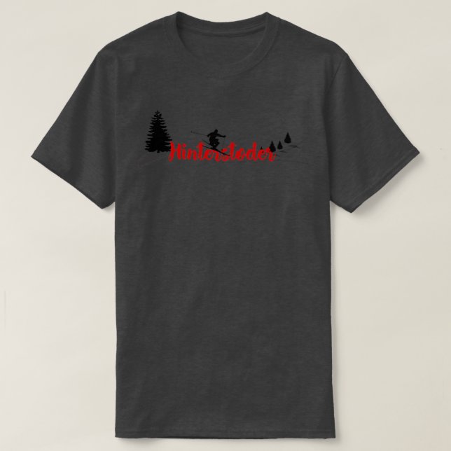 T-shirt Hinterstoder Ski Long (Design devant)