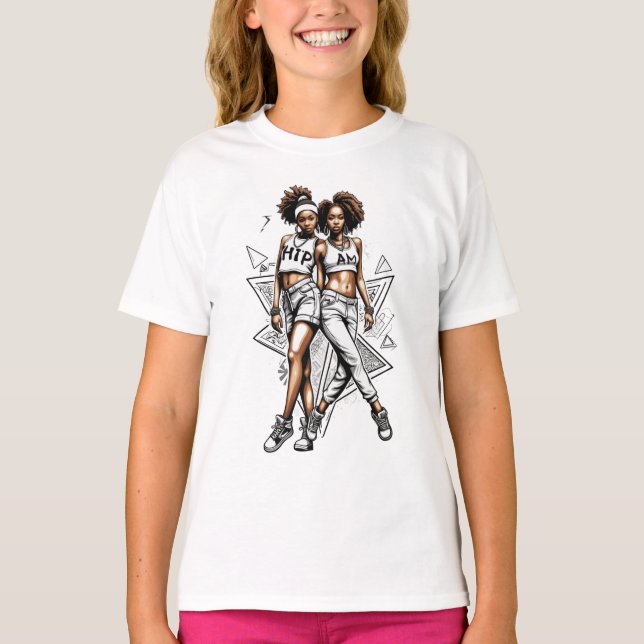 T-shirt HIP_HOP_AM (Devant)