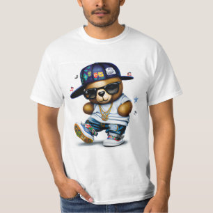 T-shirt hip hop, animal, oiseau, cool, rap, drôle, dessin 