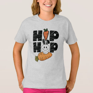 T-shirt Hip Hop Bunny, Famille de Pâques