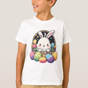 T-shirt Hip hop Bunny Kids Shirt - Cadeau pour la famille 