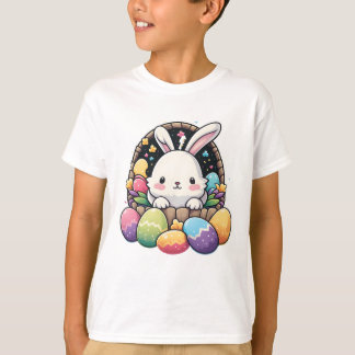 T-shirt Hip hop Bunny Kids Shirt - Cadeau pour la famille 