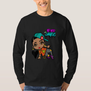 T-shirt Hip hop Dancing Break Dance Spring Summer Street P