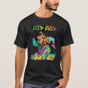 T-shirt Hip hop Dancing Break Dance Spring Summer Street P