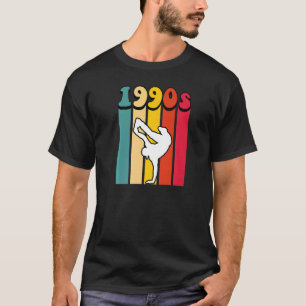 T-shirt hip hop des années 1990 Danser Retro Vintage Retou