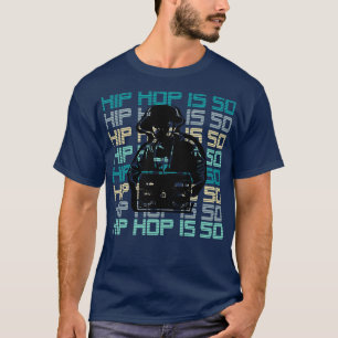 T-shirt Hip hop est 50 DJ Boom Box