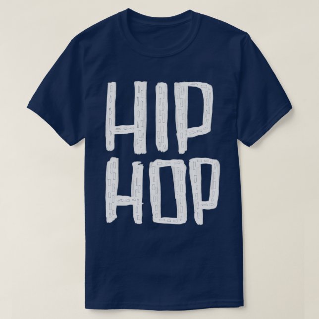T-shirt Hip hop HipHop (Design devant)