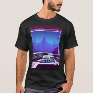 T-shirt hip hop lo fi chillhop battements chill ambiance d