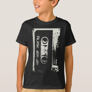 T-shirt Hip hop Rap Mixtape Cassette DJ Retro 90s