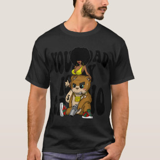 T-shirt Hip hop Teddy Bear Gangster Rap Hustle Hard Get Mo