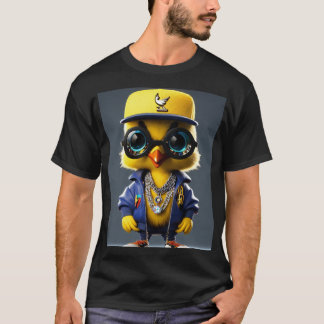 T-shirt Hip-Hop Tweety Bird 3D Model