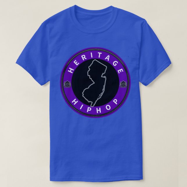 T-shirt HipHop Argent et Noir (Design devant)