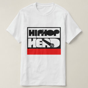 T-shirt HipHop Head lâche le micro