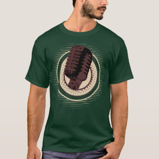 T-shirt Hiphop microphone V15