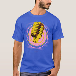 T-shirt Hiphop microphone V9