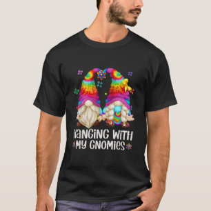 T-shirt Hippie Gnome Pour Les Vacances D'Été Pour Panser A