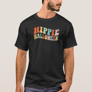 T-shirt Hippie Halloween Ghost 60s les années 70 Costume S