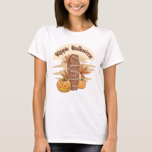 T-shirt Hippie Halloween mignonne Ghost drôle Halloween Su