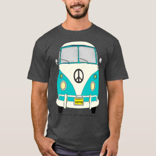 T-shirt Hippie Revolution Mer mousse