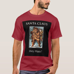 T-shirt Hippie sale du PÈRE NOËL… ? ! ! ! ? ce qui ?