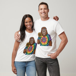 T-shirt Hippie Sasquatch