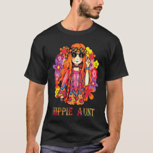 T-shirt Hippie Tante Stay Trippy les années 70 Style Psych