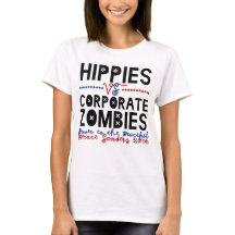 Hippies contre les zombis d'entreprise Bernie