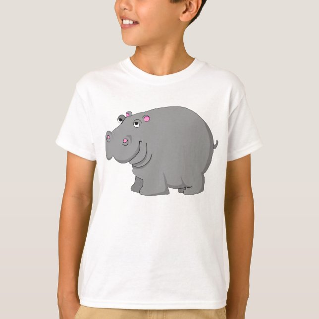 T-shirt hippo (Devant)