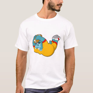 T-shirt Hippo à Football Sports