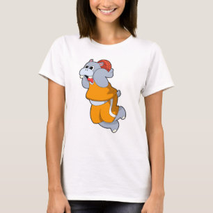 T-shirt Hippo au Basketball Sports