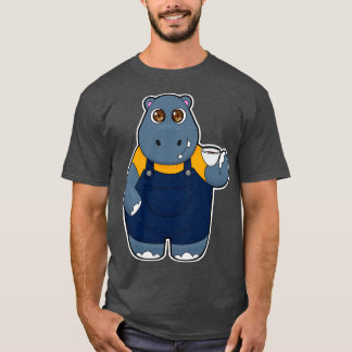 T-shirt Hippo avec la coupe du café 2