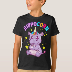 T-shirt Hippo-Corn violet Hippo-Corn Hippopotamus Lover