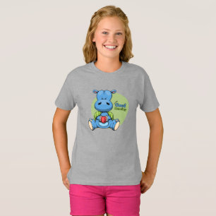 T-shirt Hippo de dessin Enfants