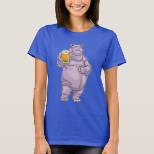 T-shirt Hippo Jug Beer