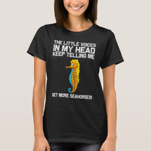 T-shirt Hippocampe Cool Pour Hommes Femmes Océan Mer Anima