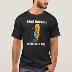 T-shirt Hippocampe Cool Pour Hommes Femmes Océan Mer Anima