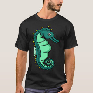 T-shirt Hippocampe Mignon Animal Marin Poisson Hippocampe