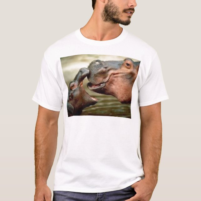 T-SHIRT HIPPOPOTAME (Devant)