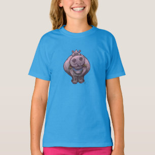 T-shirt Hippopotame