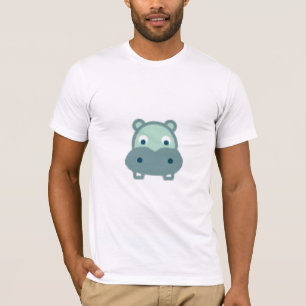 T-shirt hippopotame