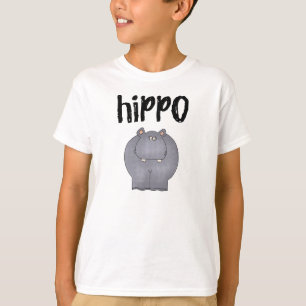 T-shirt Hippopotame