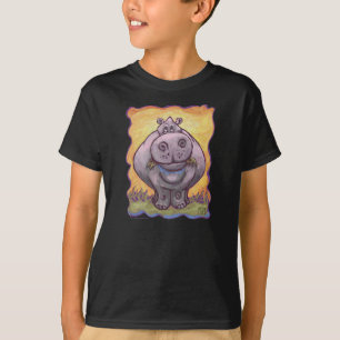 T-shirt Hippopotame