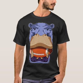 T-shirt Hippopotame au sport 2