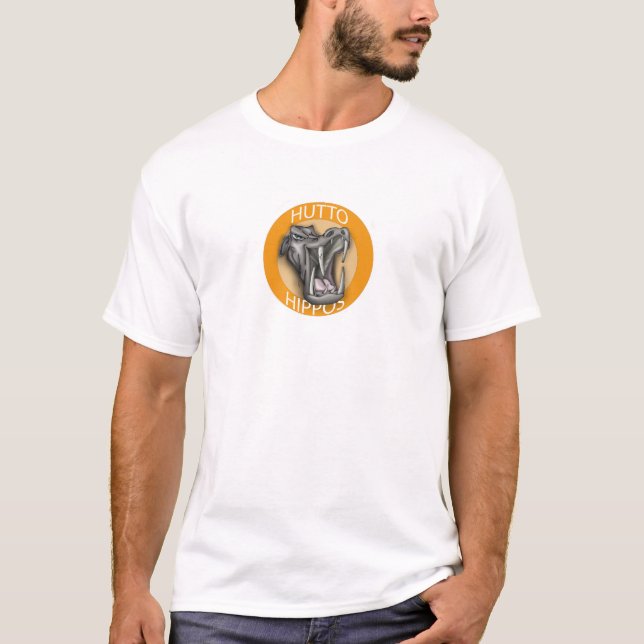 T-shirt Hippopotame de Hutto (Devant)