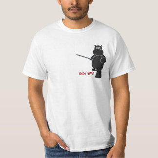 T-shirt Hippopotame de Ninja - préparez pour l'action