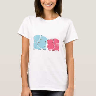 T-shirt Hippopotames