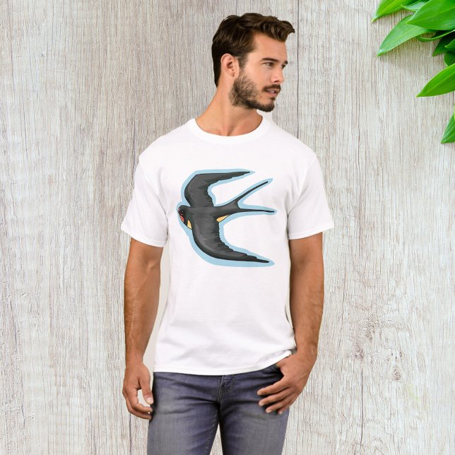 T-shirt Hirondelle en vol (Créateur téléchargé)