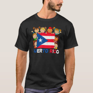 T-shirt Hispanic Heritage Month Puerto Rico Kids